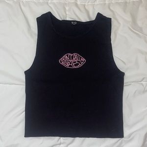 John Galt Don't Call Me Baby Tank Top